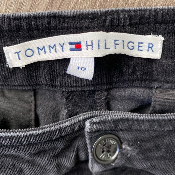 Tommy Hilfiger black corduroy bootcut pants - Picture 4 of 8